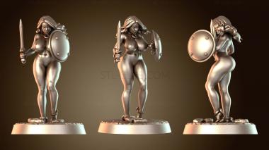 3D модель ЧЕЛОВЕК-БОЕЦ доблестный (STL)