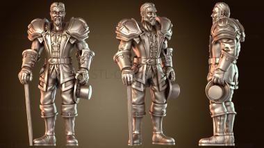 3D модель Человек-джентльмен (STL)