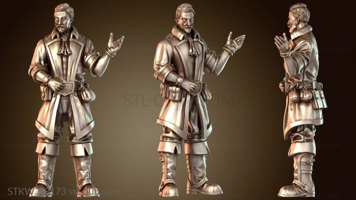 Military Опытный торговец-человек