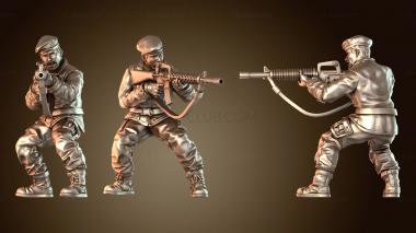 3D модель ВОЕННАЯ ПОЛИЦИЯ, ОХРАНА ВХОДА, бдительная (STL)