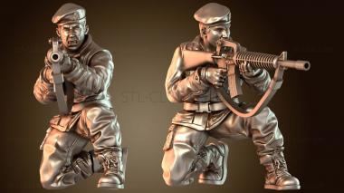 3D модель Охранник входа в армейскую полицию наказан дисциплинарным взысканием (STL)