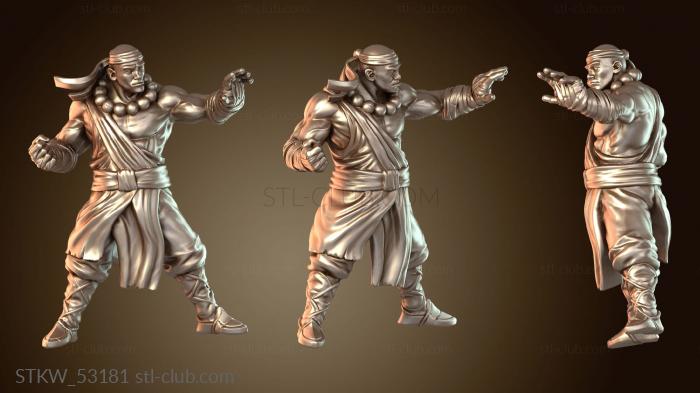 Military Человек-монах дисциплинирован