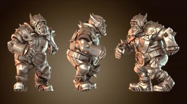 3D модель Человек-Огр Огры (STL)