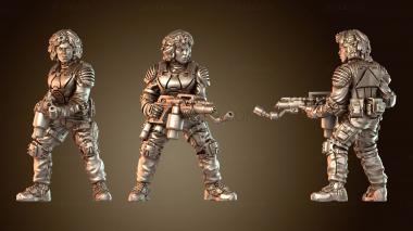 3D модель Боец человеческого сопротивления Лэнни Мисалуш (STL)