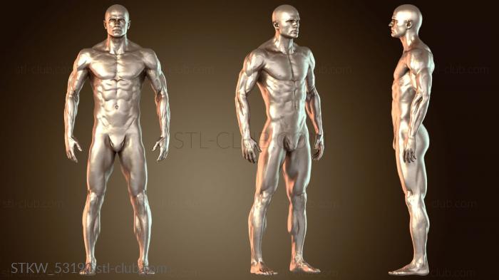 Military Человеческая скульптура