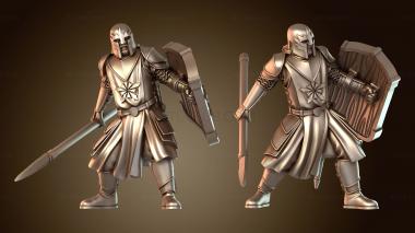 3D модель Копье солдат-людей (STL)