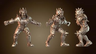 3D модель Команда Human Team United (STL)