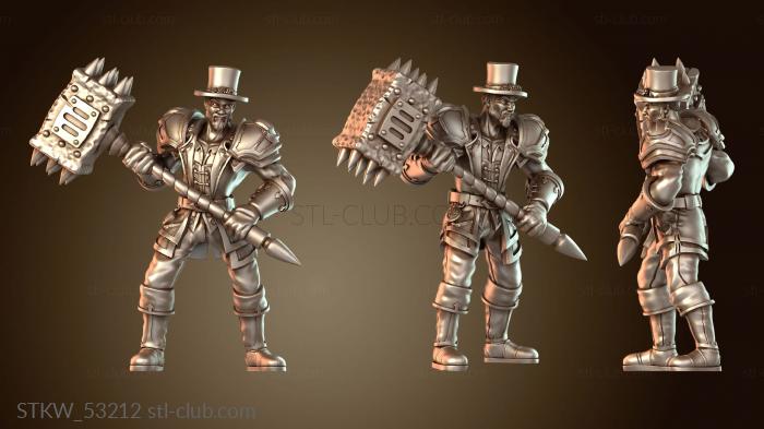 Military Человек с булавой