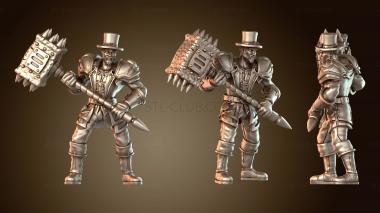 3D модель Человек с булавой (STL)