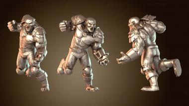 3D модель Человеческий xlg Zug бронированный (STL)