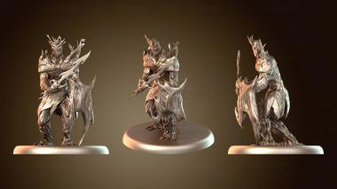 3D модель Гуманоидная фея, свирепая богиня (STL)