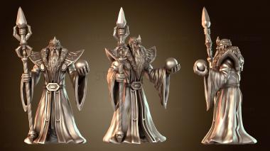 3D модель Положение Архимага людей (STL)