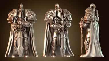 3D модель Капитан Гвардии Людей (STL)