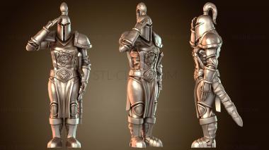 3D модель Женское приветствие стражей людей (STL)