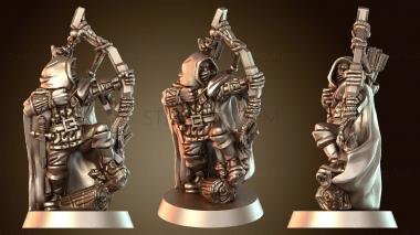 3D модель Люди Разбойники Разбойник Убийца квалифицированный (STL)