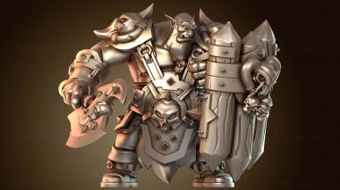 3D модель Скромный защитник Орк (STL)