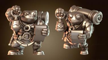 3D модель Скромная жаба-землекоп (STL)