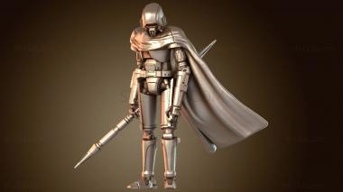 3D модель Охотничьи дроны гибкие (STL)