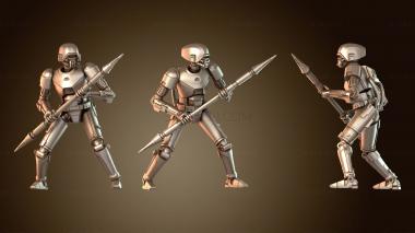 3D модель Механизированные дроны-охотники (STL)