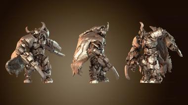 3D модель Охотники охотники (STL)