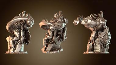 3D модель Усиленный щит охотника (STL)