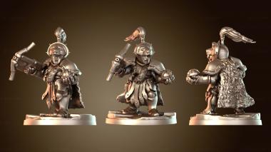 3D модель Охотники тихие (STL)