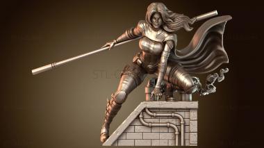 3D модель Охотница TIER (STL)