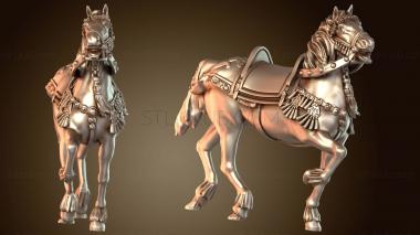 3D модель ГУСАРСКАЯ ЛОШАДЬ (STL)