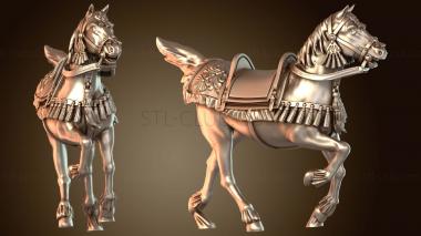 3D модель ГУСАРСКАЯ ЛОШАДЬ оповещения (STL)