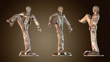 3D модель Hwoarang Tekken dimkaruss Bounding (STL)