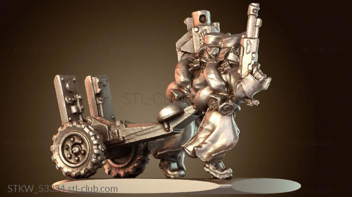 Military HWT Heavy Bolter прочный