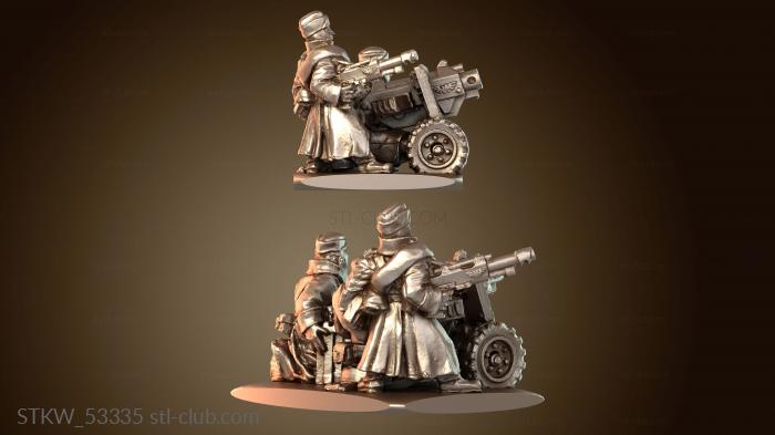 Military HWT Heavy Bolter широкоствольный
