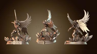 3D модель Хьюга Камуи и Аркейн (STL)