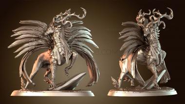 3D модель Гиполлиопа, египетская гора (STL)