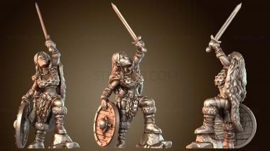 3D модель Iain Viking Legends Core Hervor (STL)