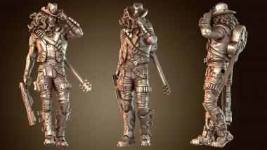 3D модель Иэн Лоун Хилл стойкий (STL)