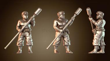 3D модель Пираты Иэна против команды Cthulhu Cannon Crew (STL)