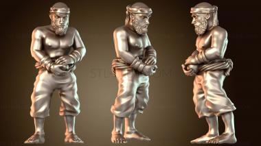 3D модель Пираты Иэна против команды Cthulhu Cannon Crew (наблюдательный) (STL)