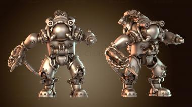 3D модель Пираты Иэна против Ктулху Меха (STL)