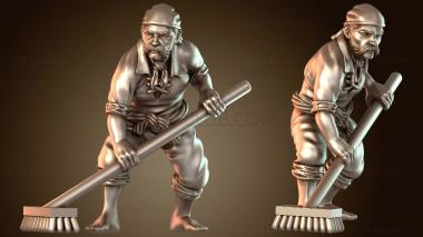 3D модель Пираты Иэна против рабочей группы Ктулху (STL)