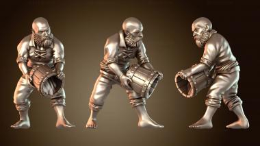 3D модель Пираты Иэна против Ктулху: неутомимая рабочая команда (STL)