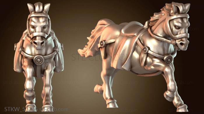 Military Иберийская лошадь