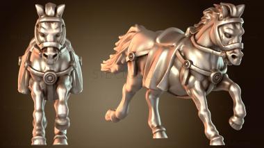 3D модель ИБЕРИЙСКАЯ ЛОШАДЬ проворная (STL)
