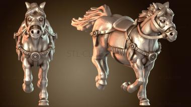 3D модель ИБЕРИЙСКАЯ ЛОШАДЬ галантный (STL)