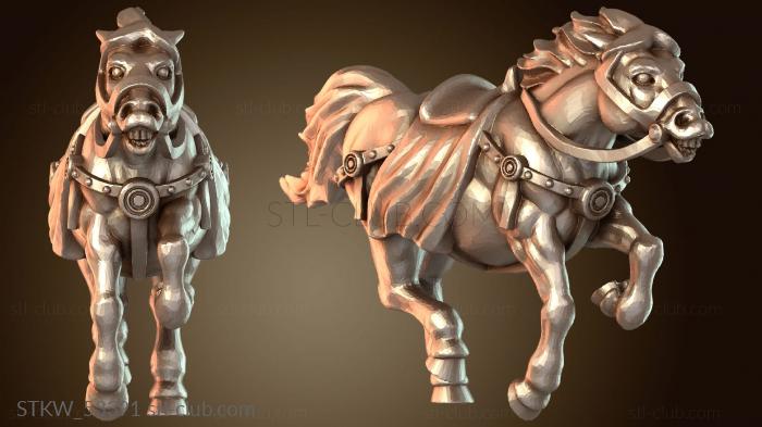 Military ИБЕРИЙСКАЯ ЛОШАДЬ закаленная