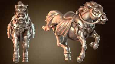 3D модель ИБЕРИЙСКАЯ ЛОШАДЬ закаленная (STL)