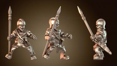 3D модель Иберийский всадник (STL)