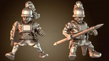 3D модель IBERIAN RIDER дисциплинированный (STL)