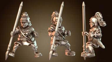 3D модель ИБЕРИЙСКИЙ ВСАДНИК ловкий (STL)