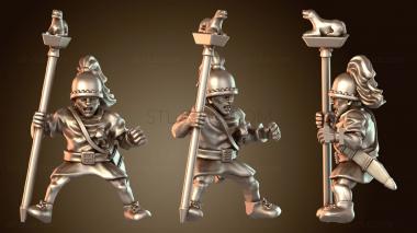 3D модель Иберийские всадники (STL)